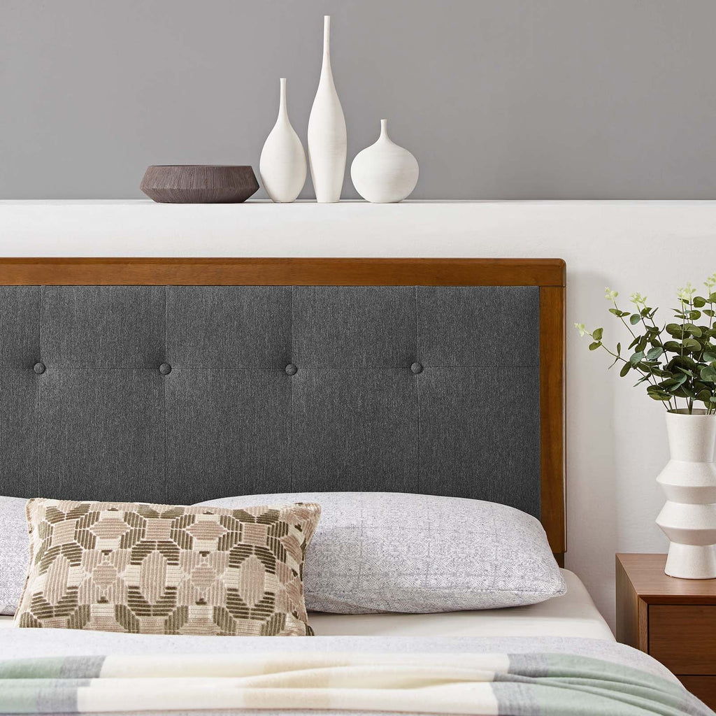 Draper Tufted Fabric and Wood Queen Headboard by Modway