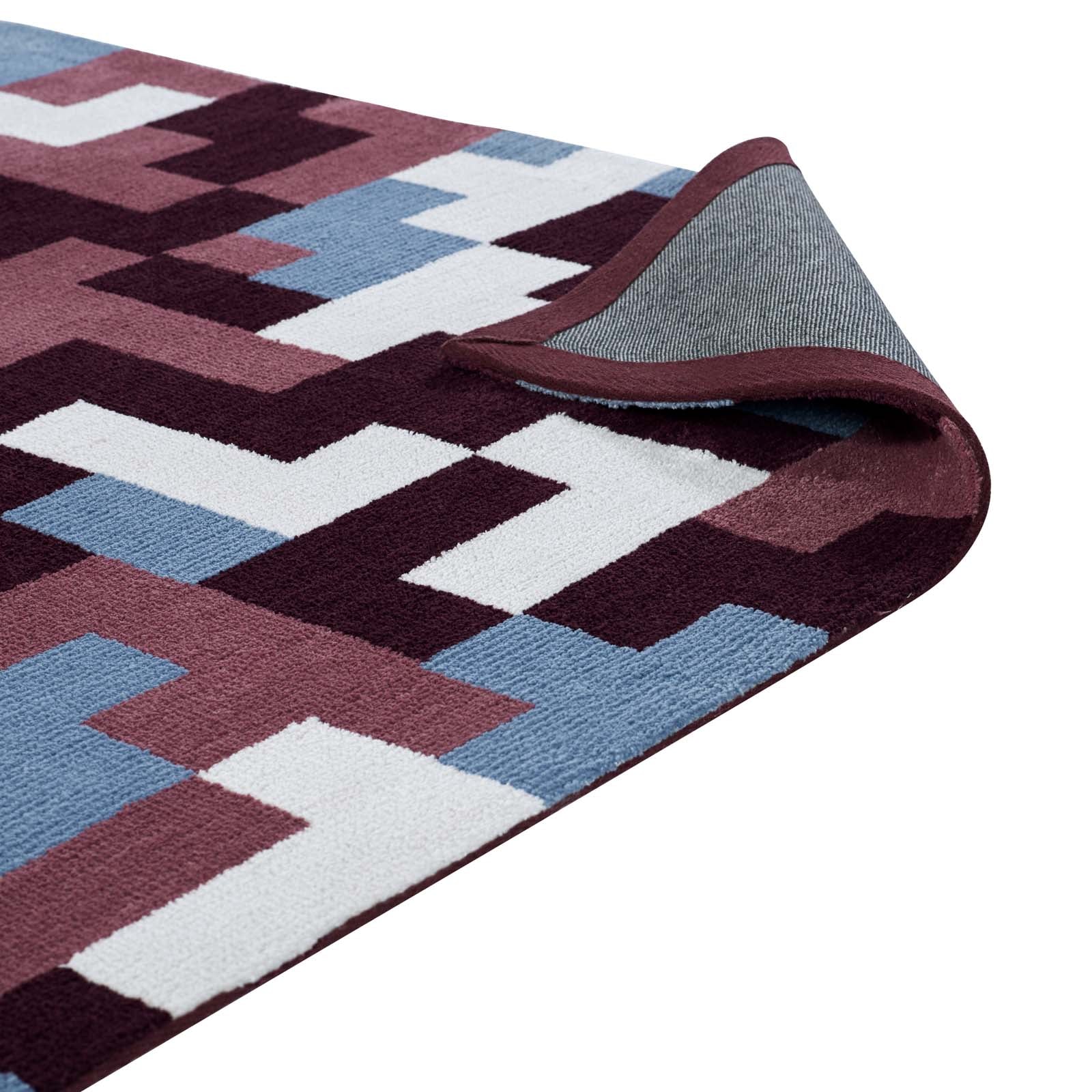 Andela Interlocking Block Mosaic 5x8 Area Rug by Modway