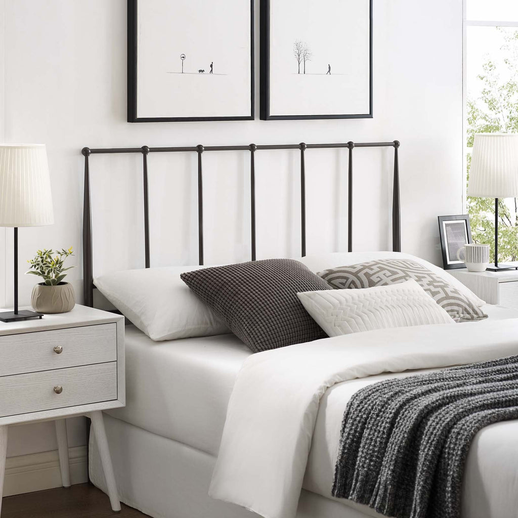 Kiana Metal Stainless Steel Queen Headboard by Modway