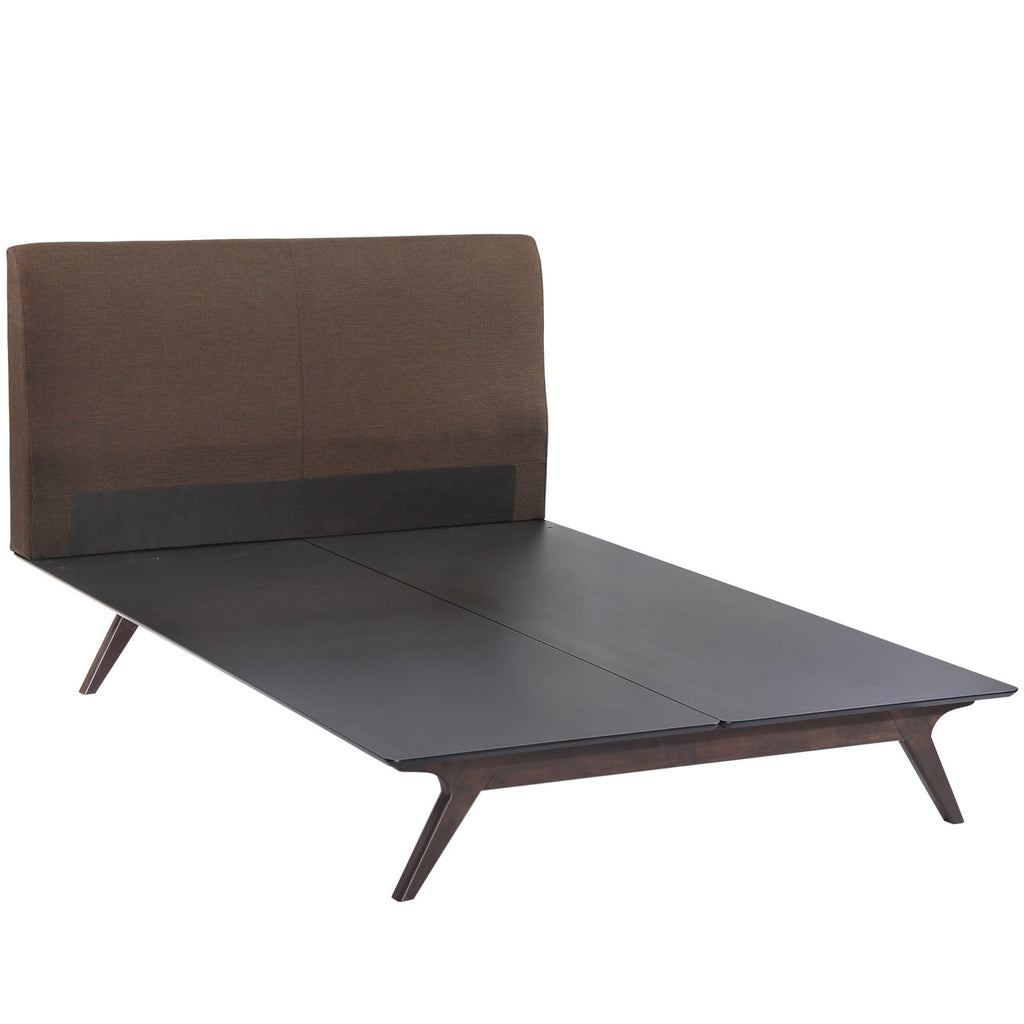 Tracy 2 Piece Queen Bedroom Set in Cappuccino Brow