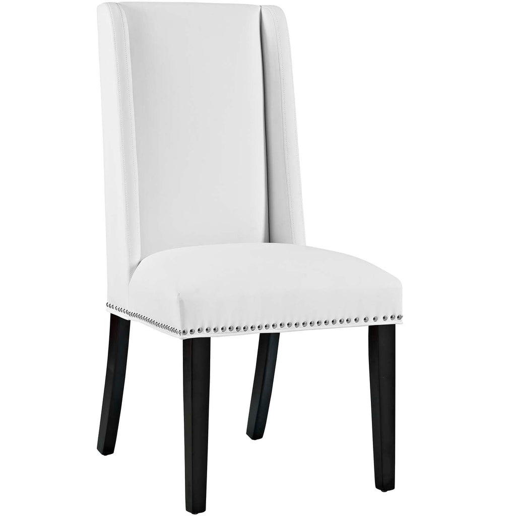 Baron Vinyl Dining Chair Set of 4 by Modway