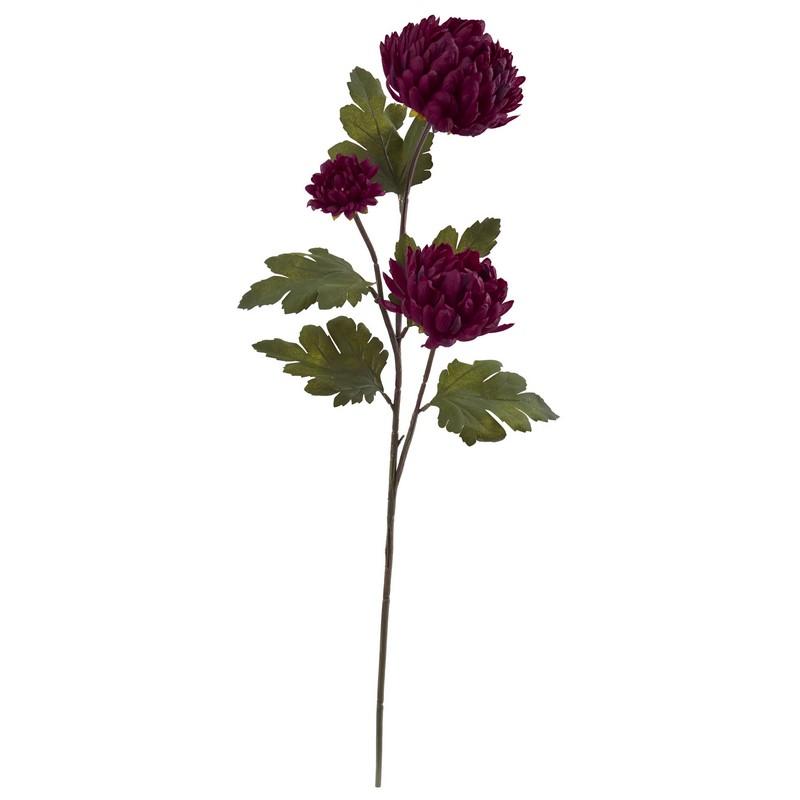 29"  Chrysanthemum Artificial Flower (Set of 12)