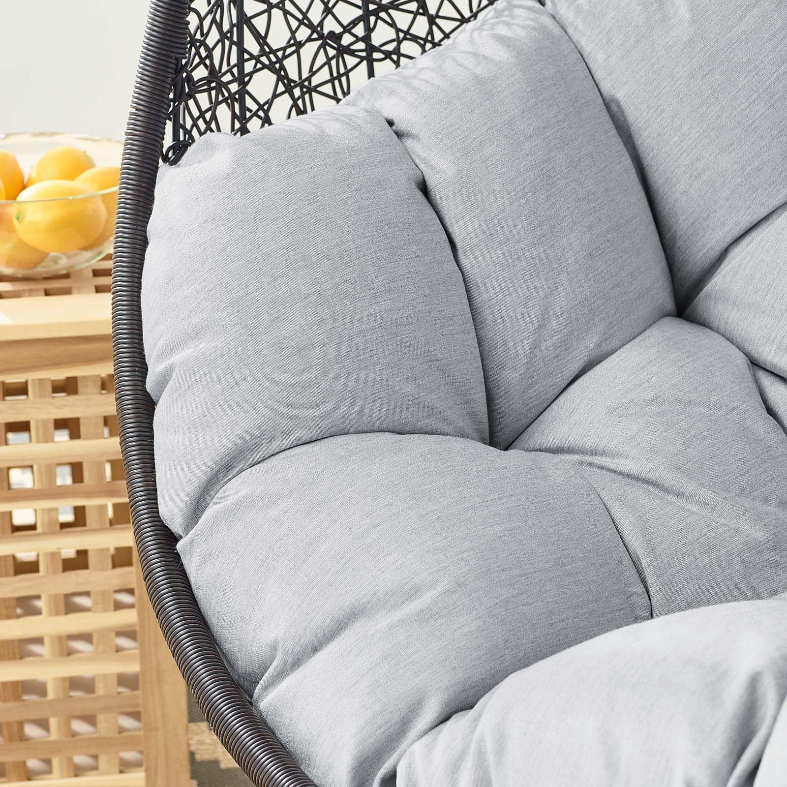 Encase Sunbrella¨ Swing Outdoor Patio Lounge Chair by Modway