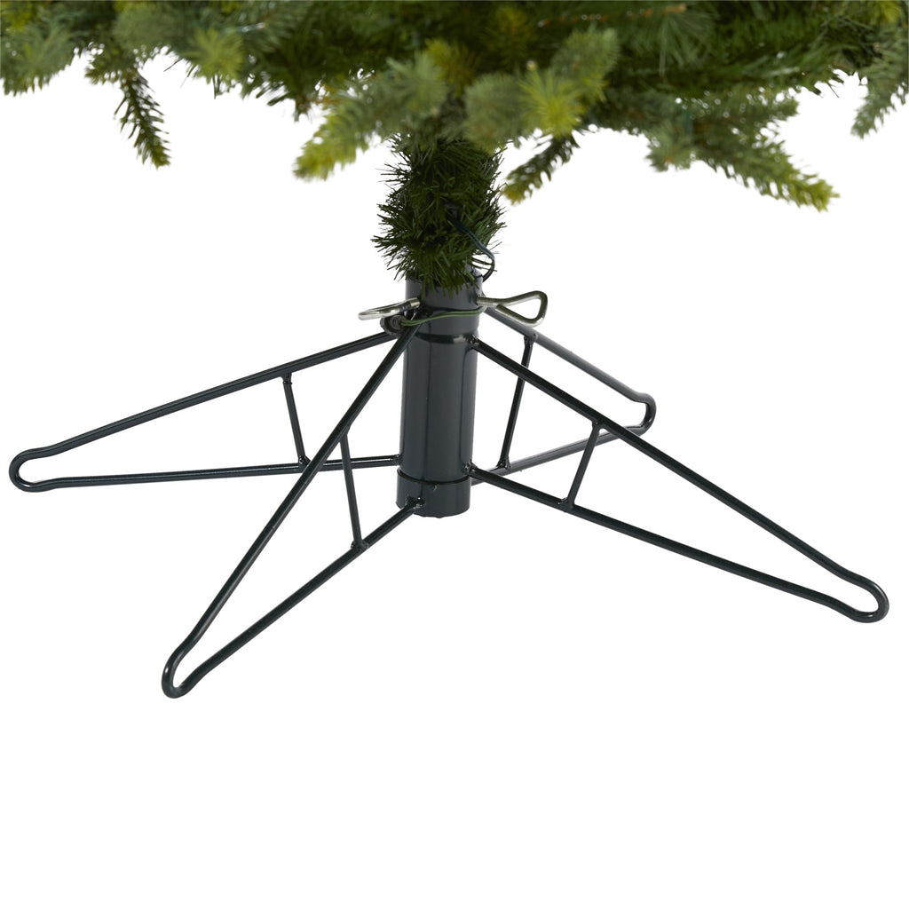 6.5' Oregon Fir Artificial Christmas Tree w/ 1350 Warm White LED Lights