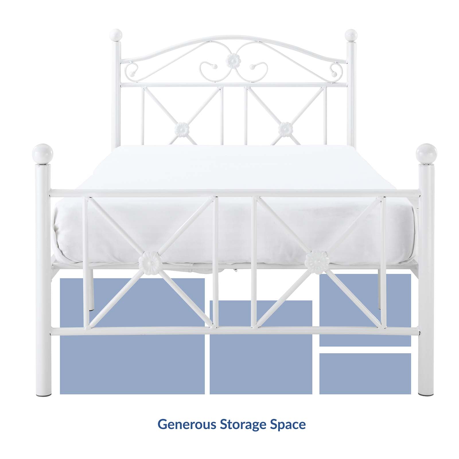 Cottage Twin Bed by Modway
