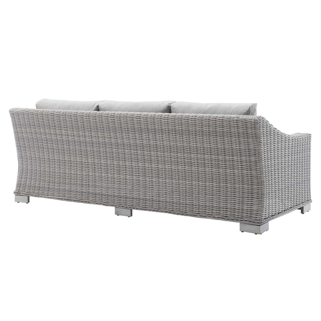Conway Sunbrella¨ Outdoor Patio Wicker Rattan Sofa by Modway