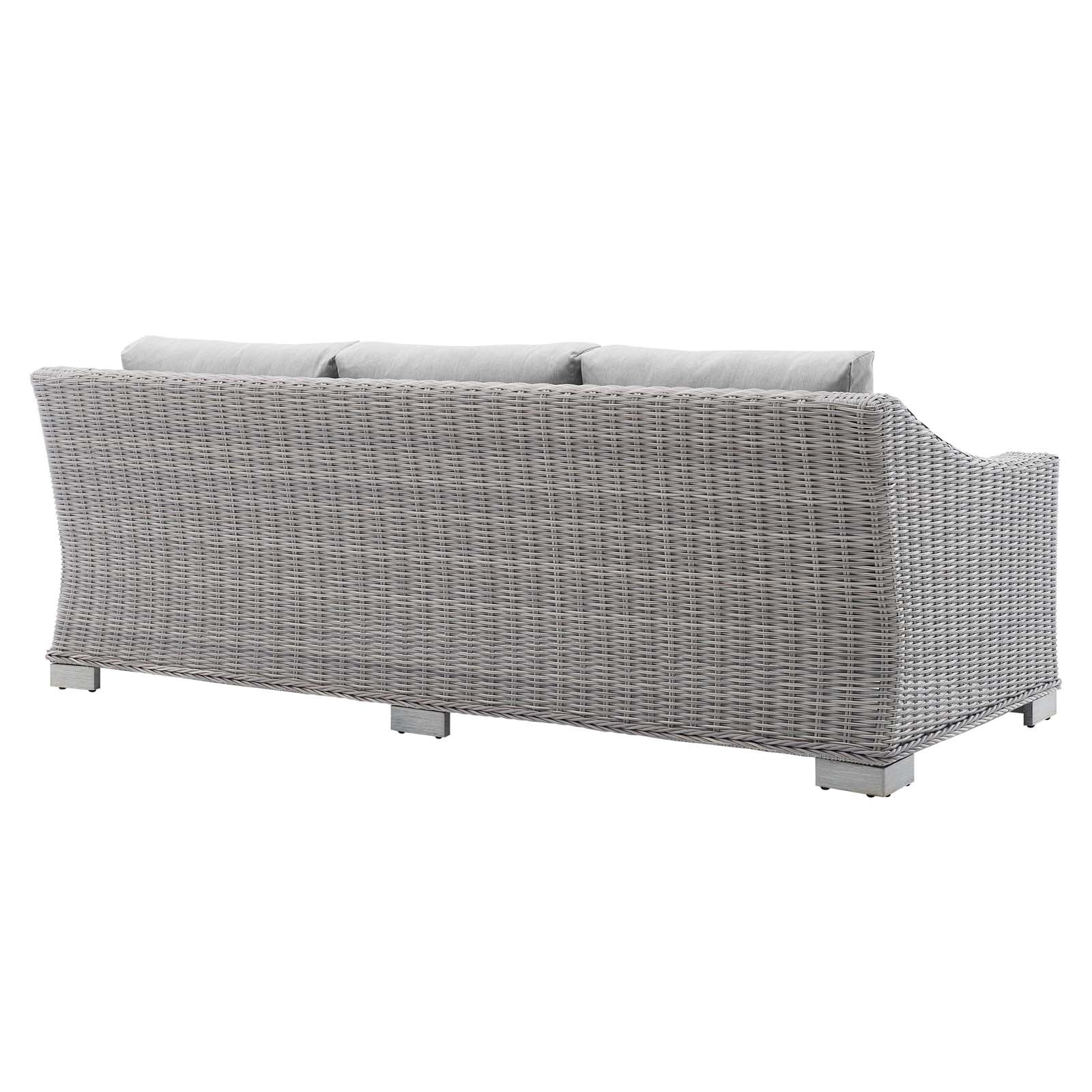 Conway Sunbrella¨ Outdoor Patio Wicker Rattan Sofa by Modway