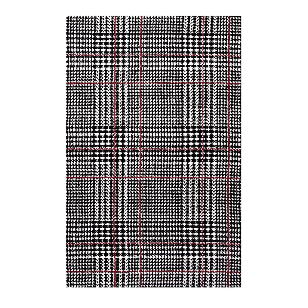 Kaja Abstract Plaid 5x8 Area Rug by Modway