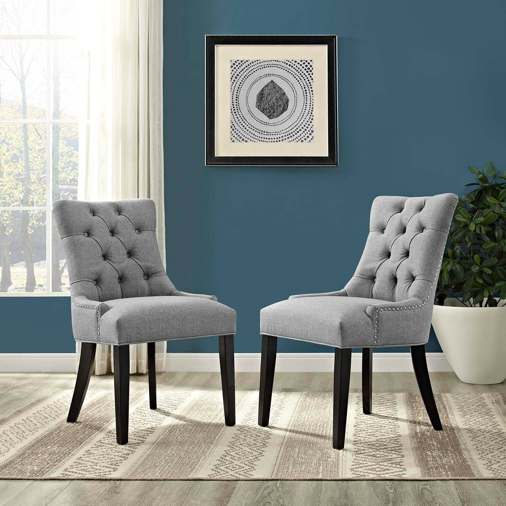 Regent Fabric Dining Side Chair Set of 2 by Modway