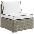 Repose Outdoor Patio Armless Chair by Modway