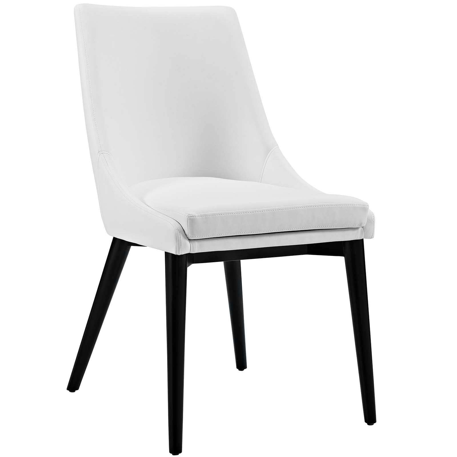 Viscount Vinyl Dining Side Chair Set of 2 by Modway