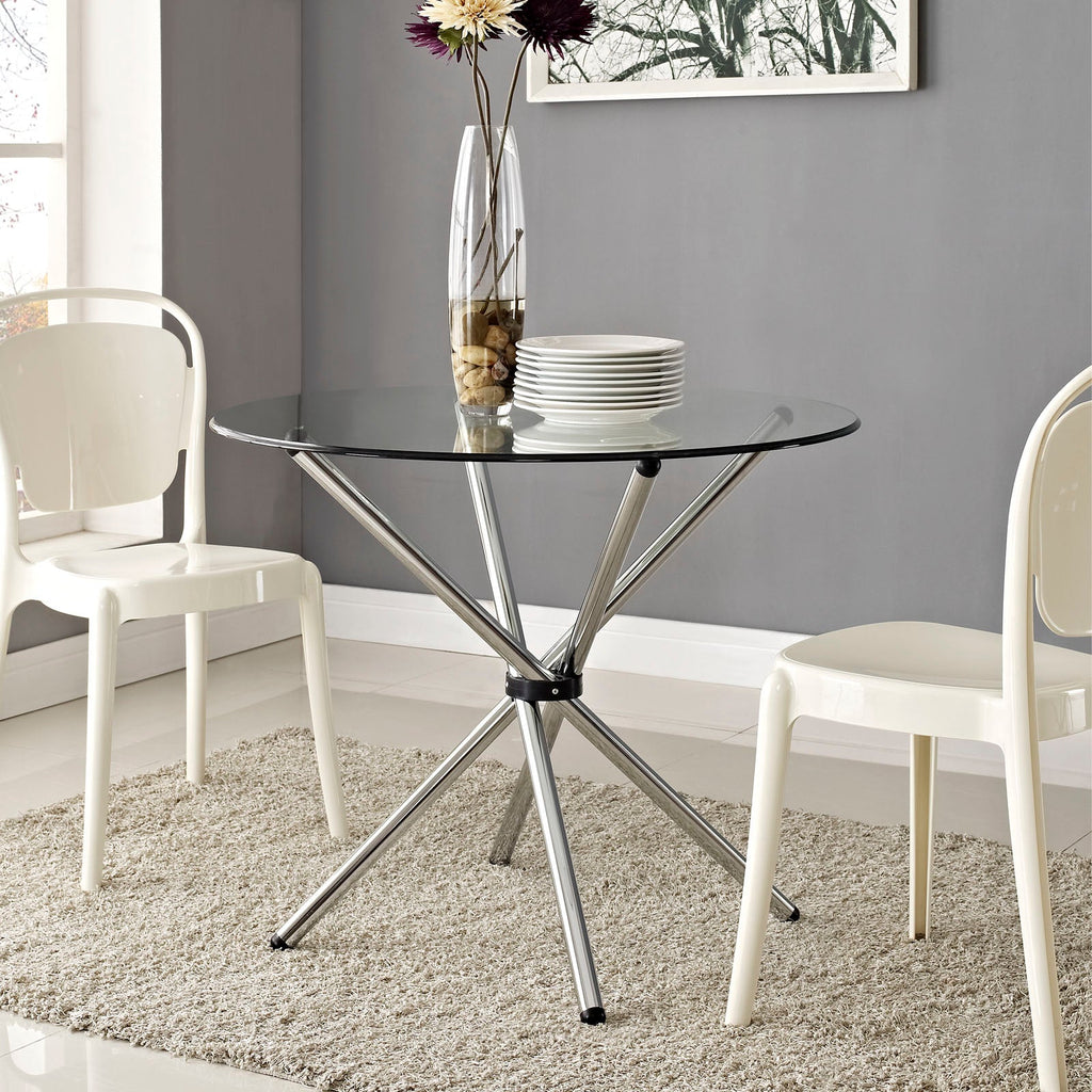 Baton Round Dining Table by Modway
