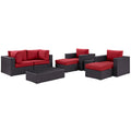 Convene 8 Piece Outdoor Patio Sectional Set by Modway