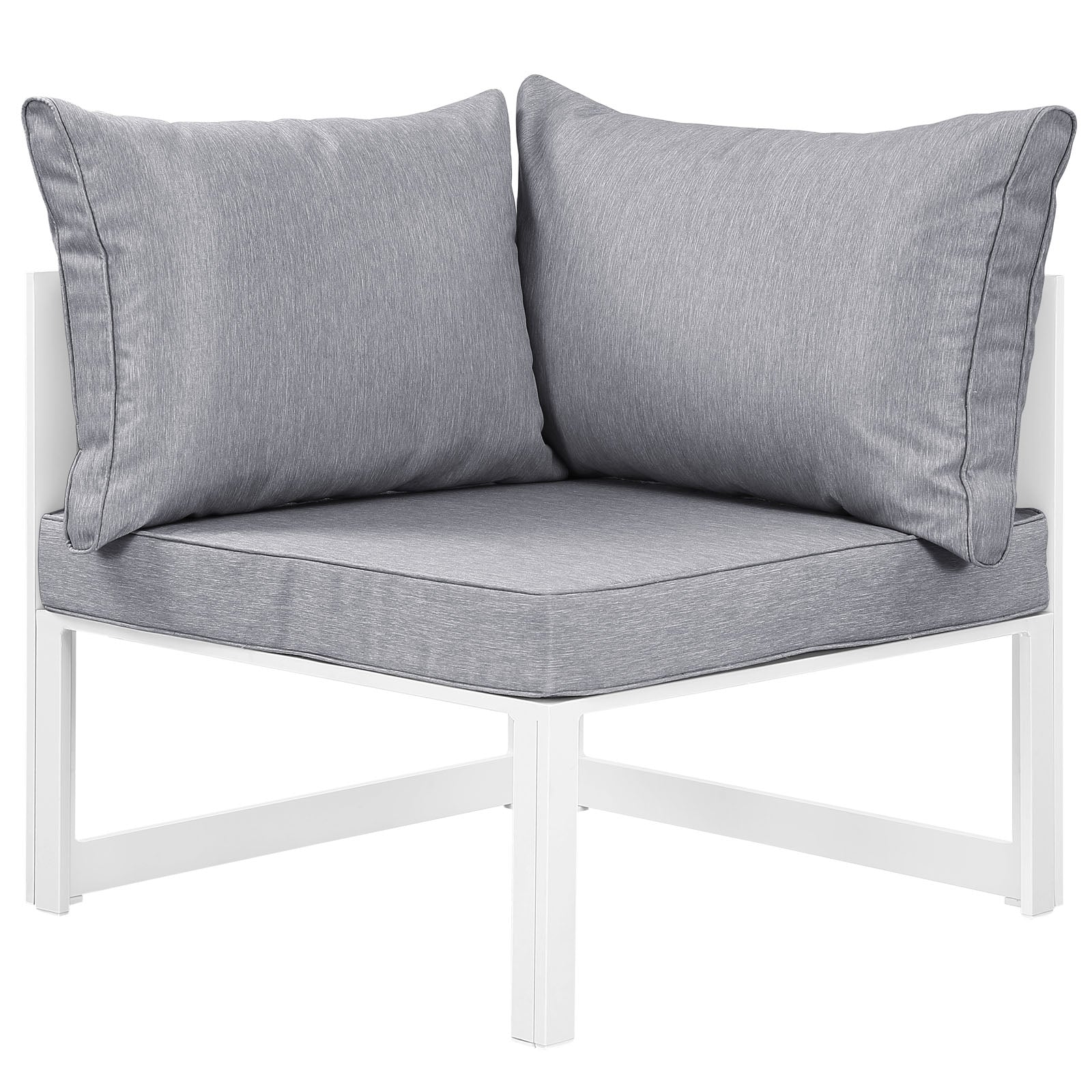 Fortuna 7 Piece Outdoor Patio Sectional Sofa Set by Modway