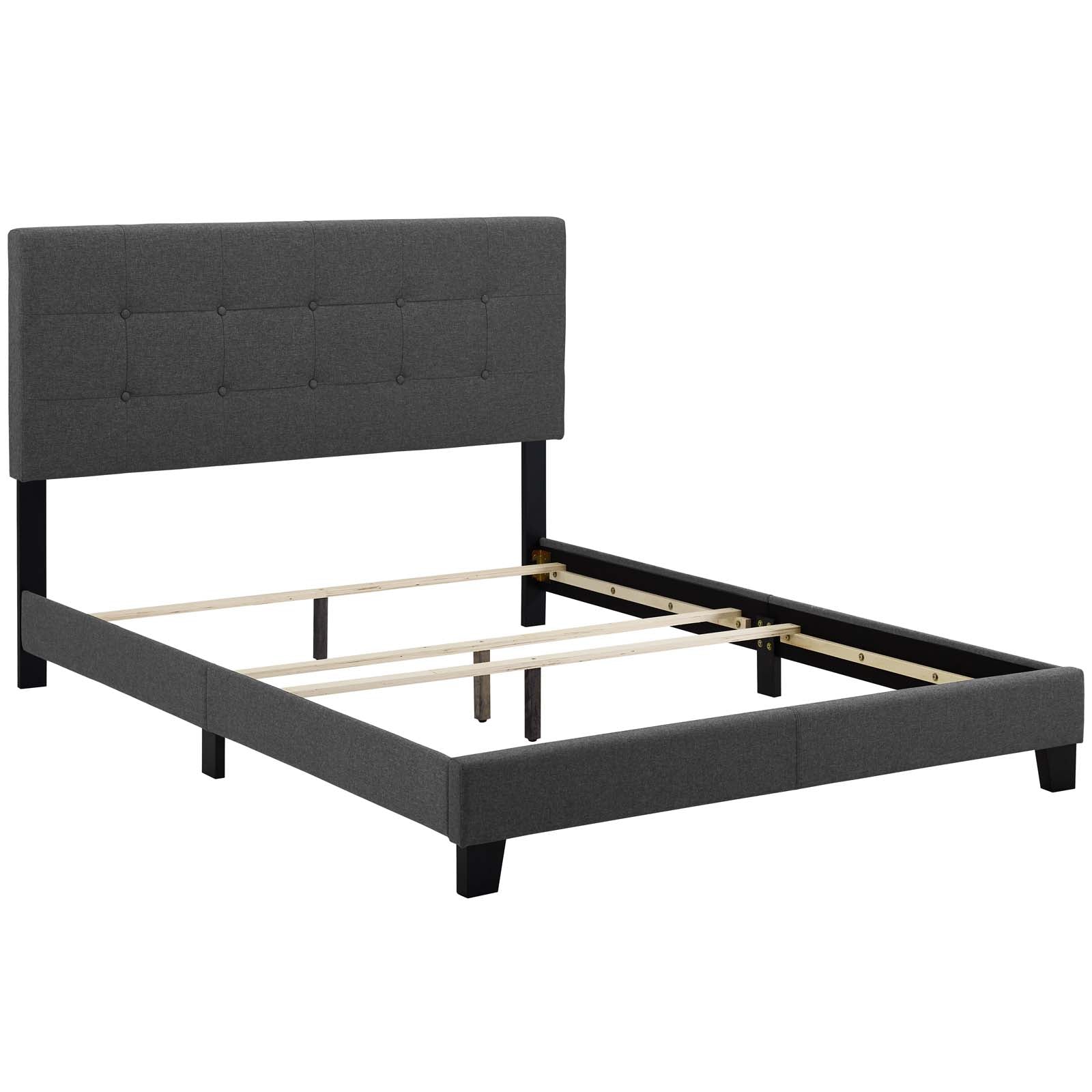 Amira Upholstered Fabric King Bed by Modway