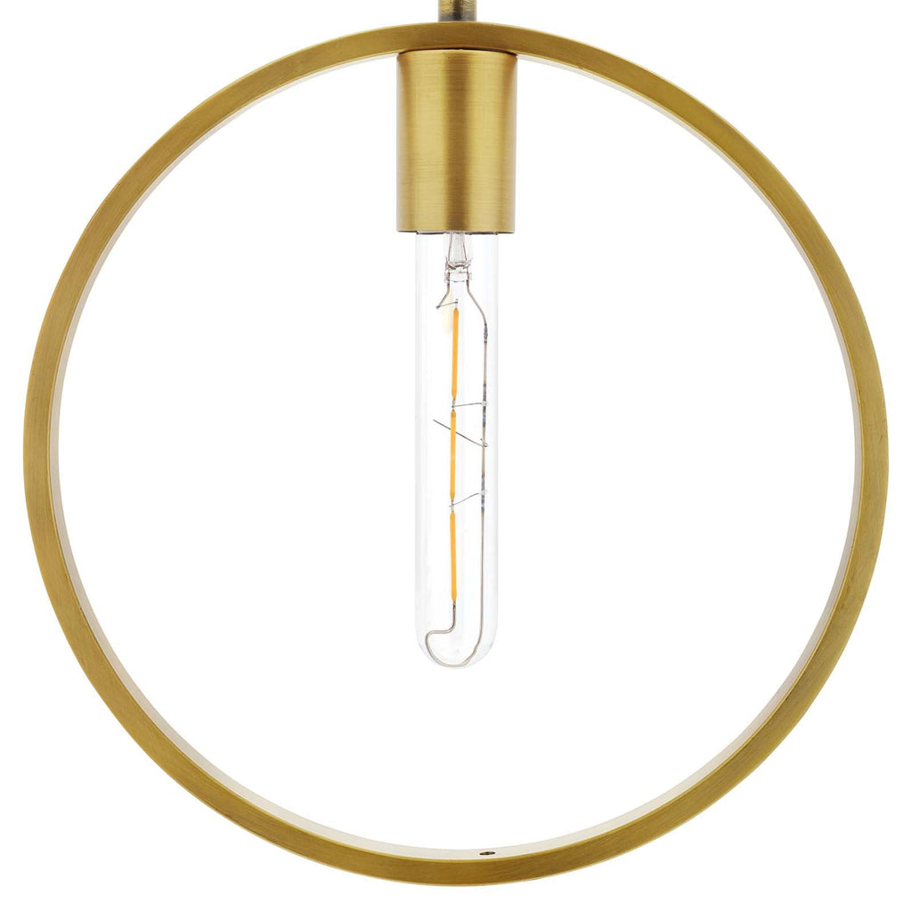 Orbit Brass Ceiling Pendant Light by Modway