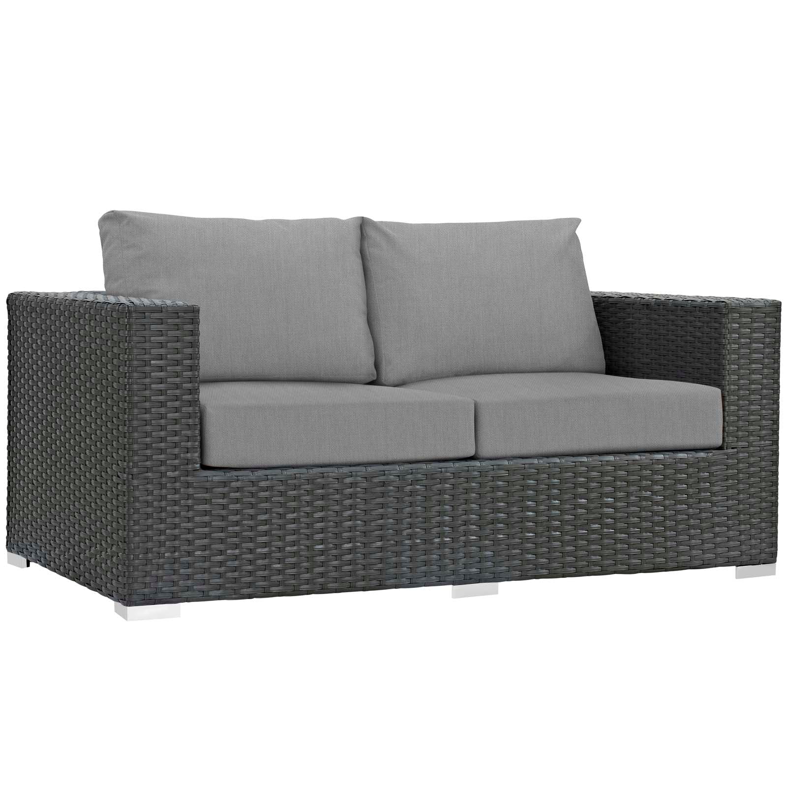 Sojourn Outdoor Patio Sunbrella¨ Loveseat by Modway