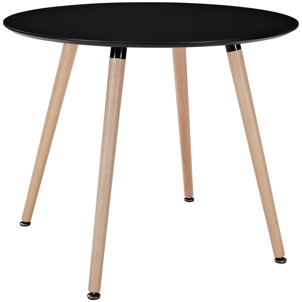 Track Round Dining Table in Black