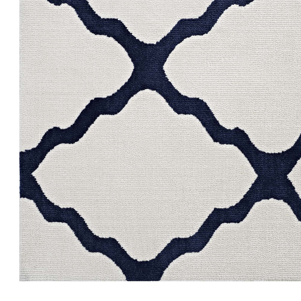 Marja Moroccan Trellis 5x8 Area Rug by Modway