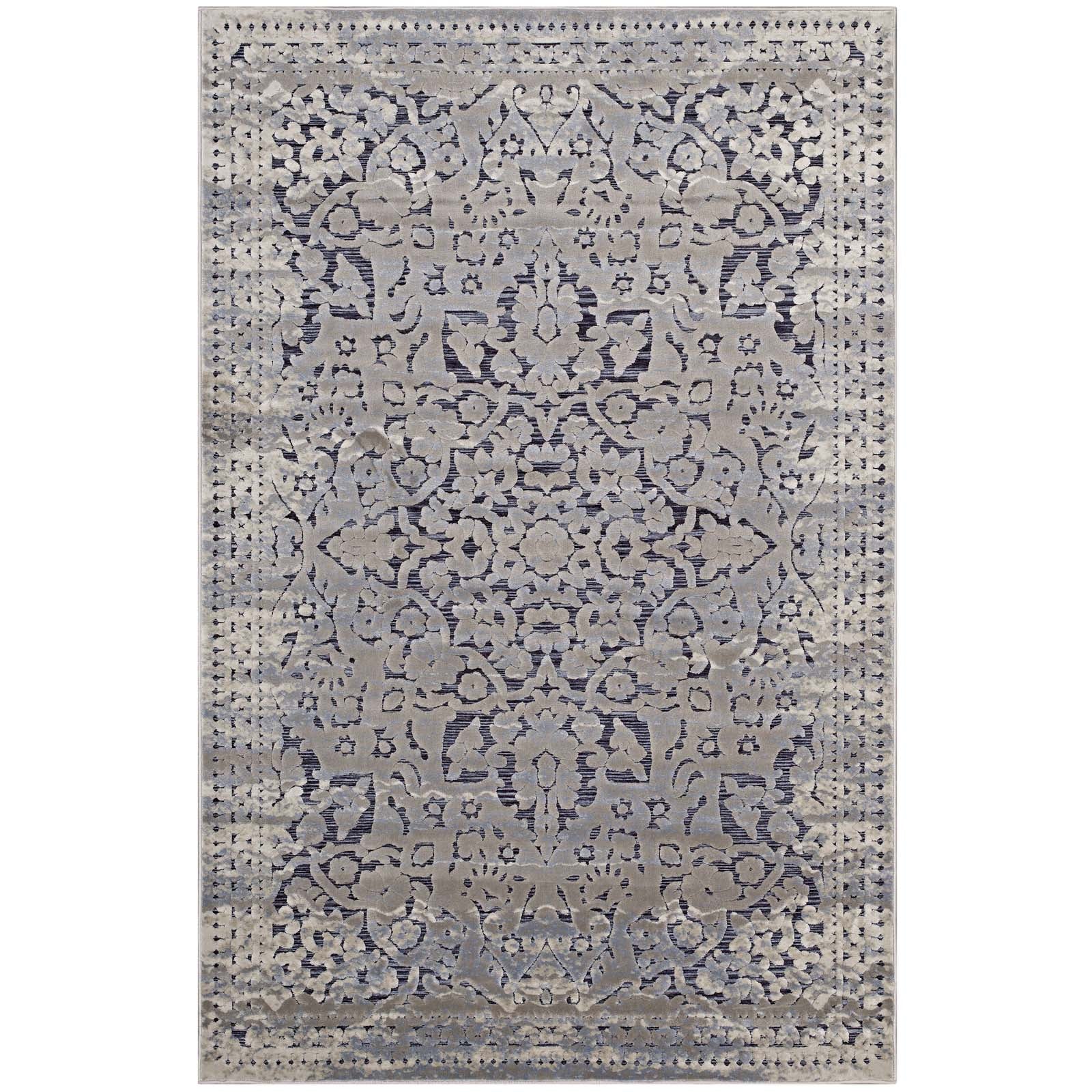Margarida Distressed Vintage Turkish 5x8 Area Rug by Modway