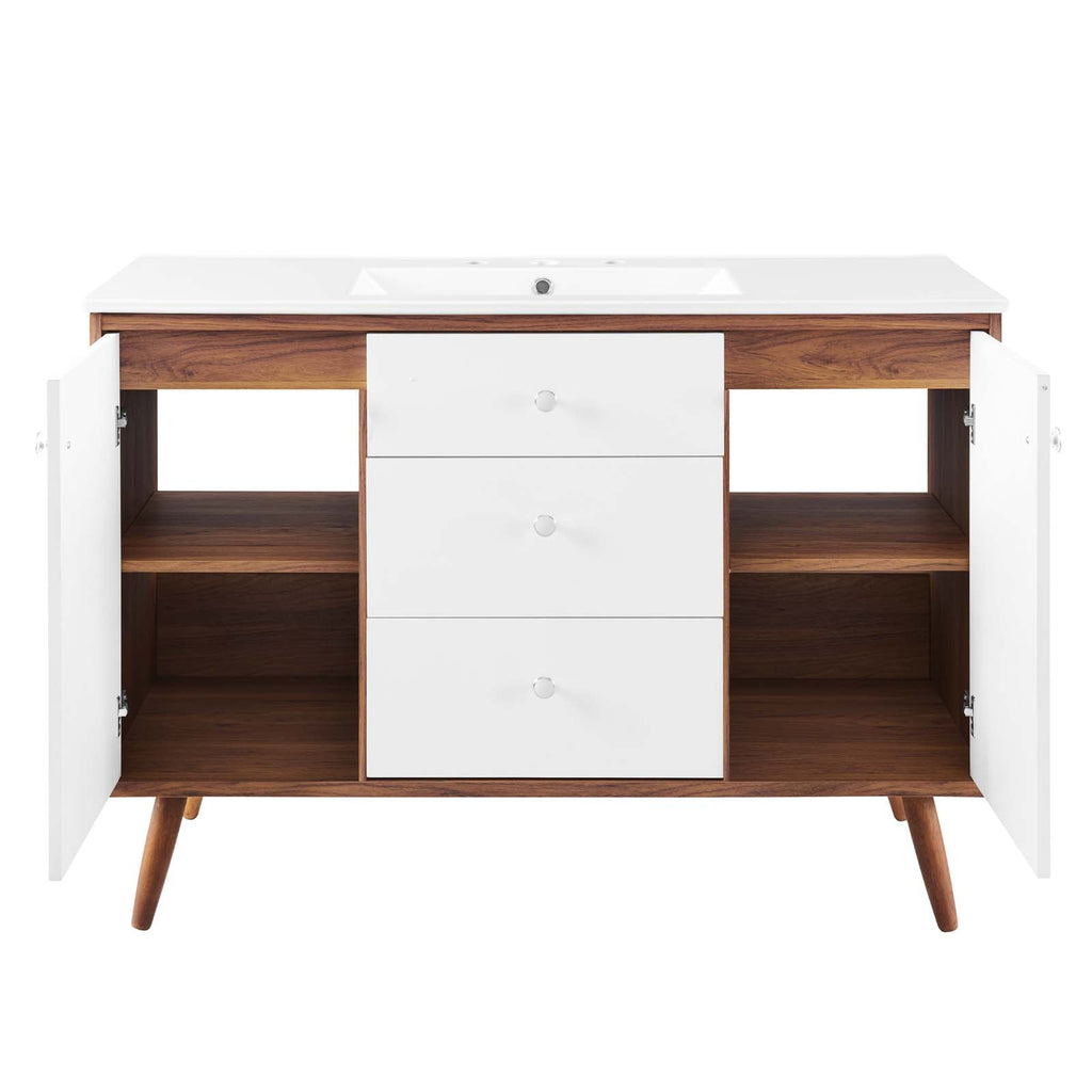 Transmit 48" Single Sink Bathroom Vanity by Modway