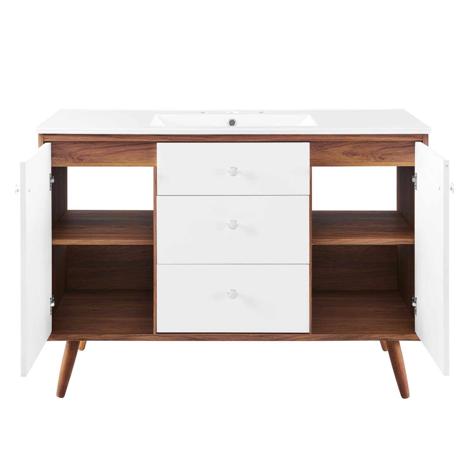 Transmit 48" Single Sink Bathroom Vanity by Modway