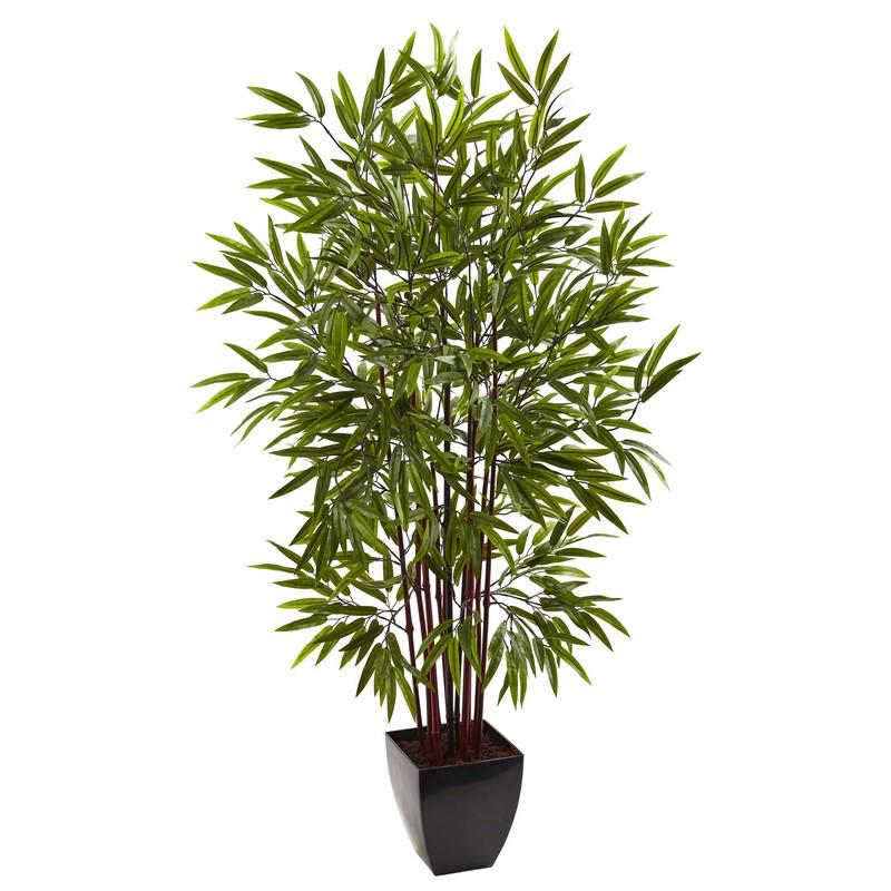 5' Bamboo Silk Tree w/Planter