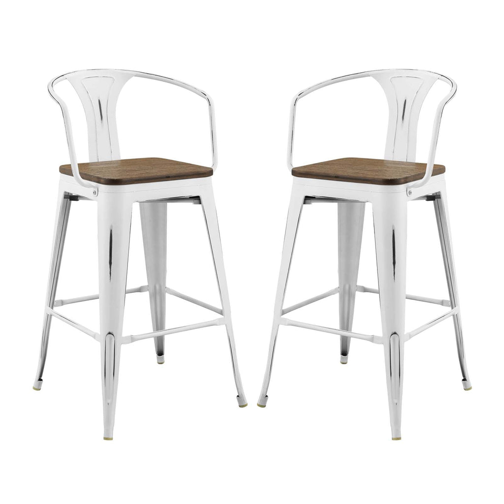 Promenade Bar Stool Set of 2 by Modway