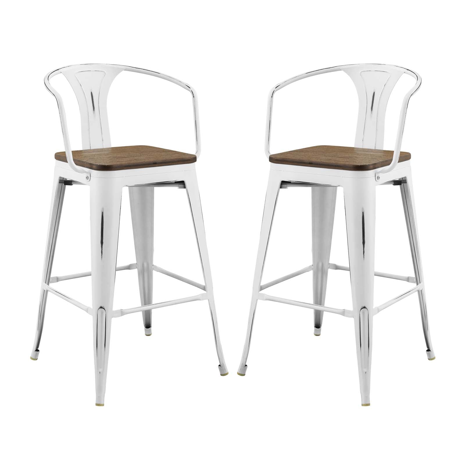Promenade Bar Stool Set of 2 by Modway