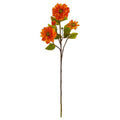 30"  Zinnia Artificial Flower (Set of 6)