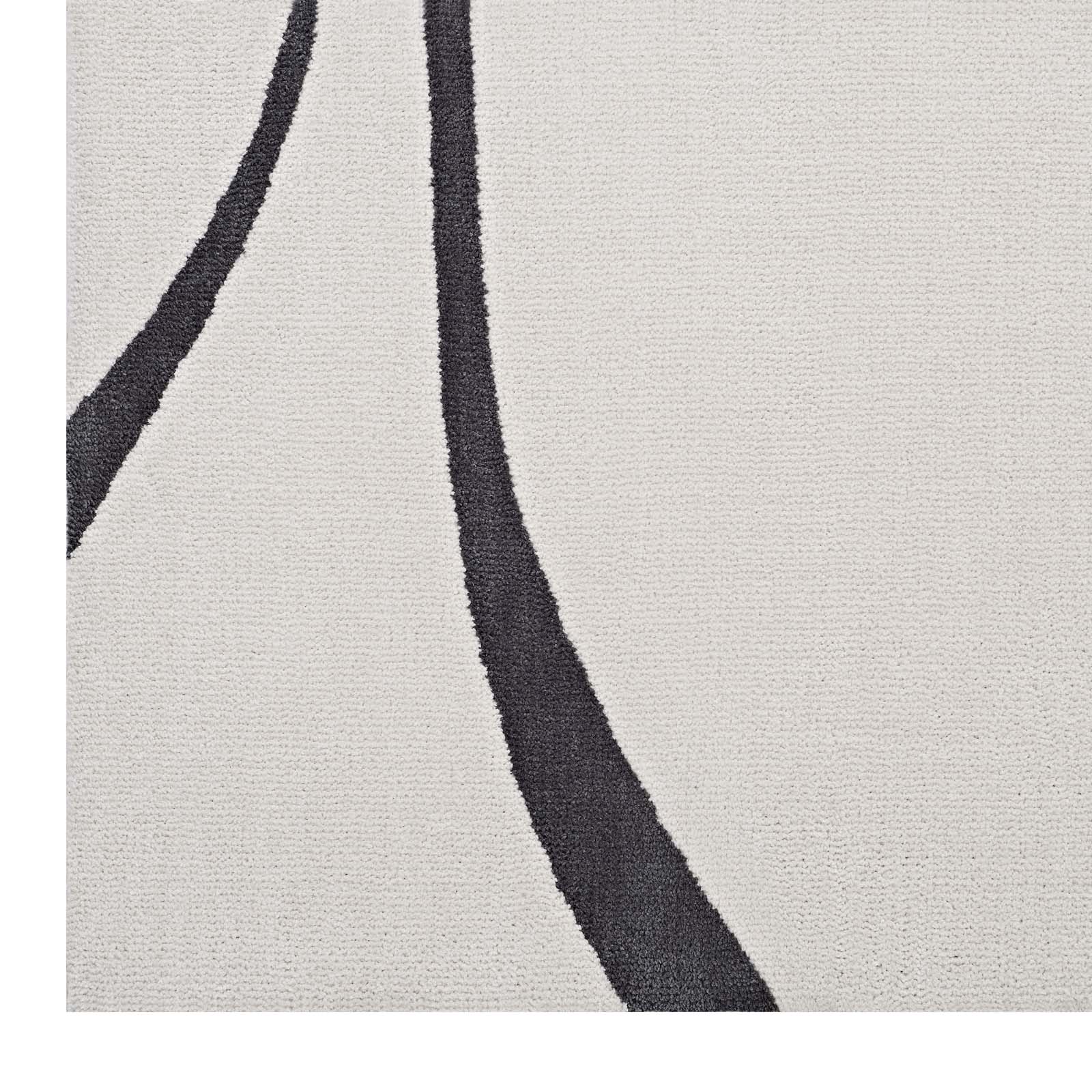 Therese Abstract Swirl 5x8 Area Rug by Modway