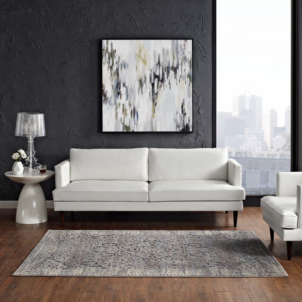 Margarida Distressed Vintage Turkish 5x8 Area Rug by Modway