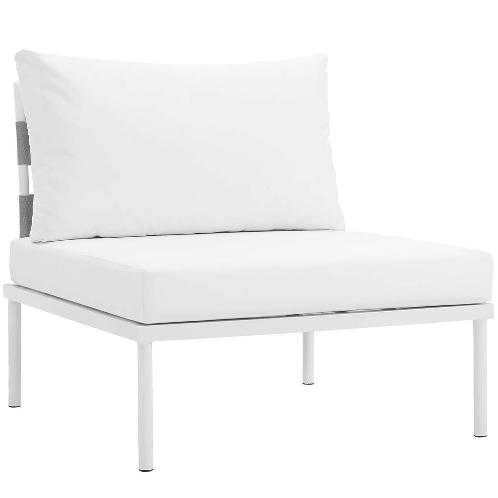 Harmony 8 Piece Outdoor Patio Aluminum Sectional Sofa Set by Modway