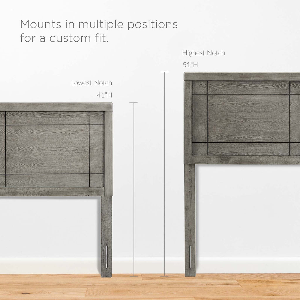 Archie Wood Queen Headboard by Modway