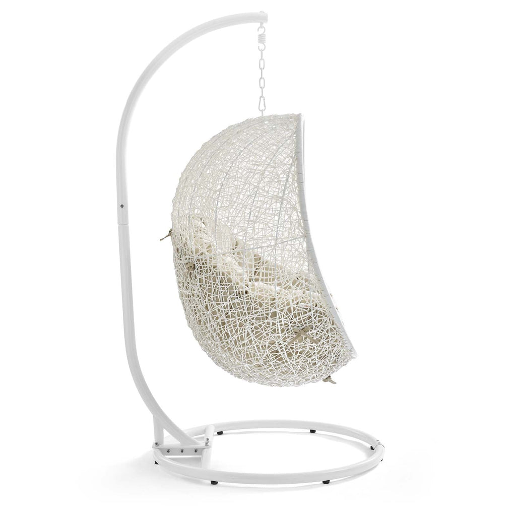 Hide Outdoor Patio Sunbrella¨ Swing Chair With Stand by Modway