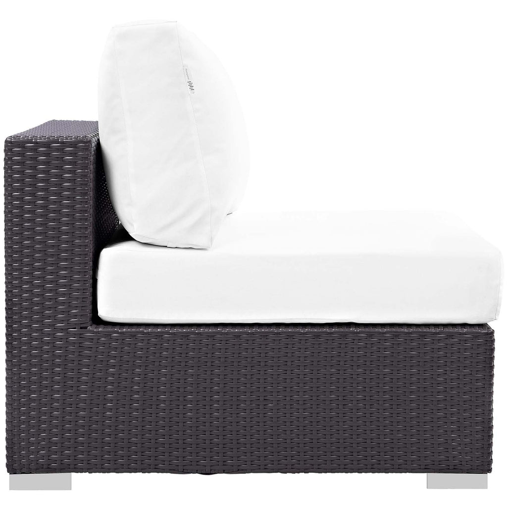 Convene 5 Piece Set Outdoor Patio with Fire Pit by Modway
