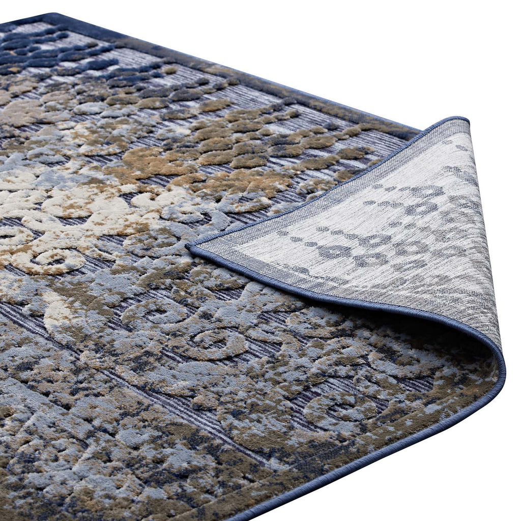 Kalene Distressed Vintage Turkish 5X8 Area Rug by Modway