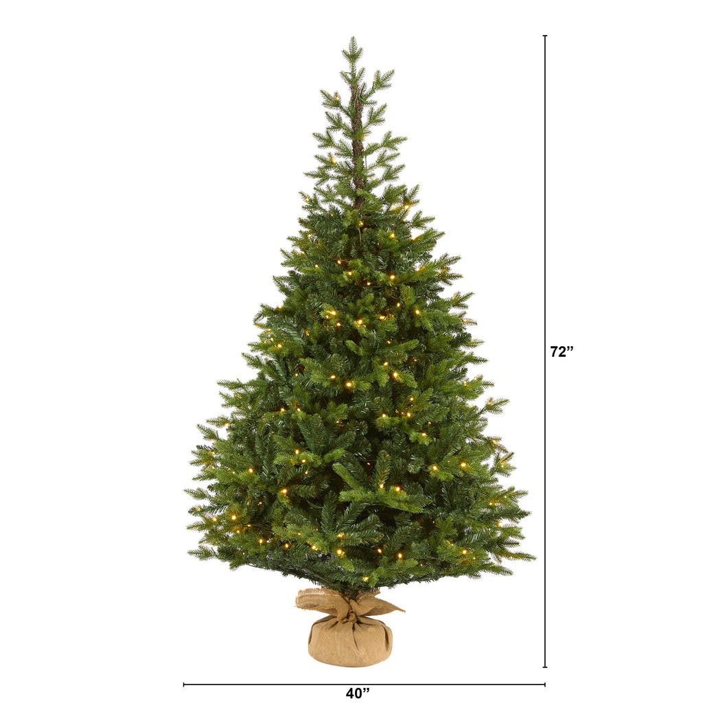 6' Fraser Fir "Natural Look" Artificial Christmas Tree