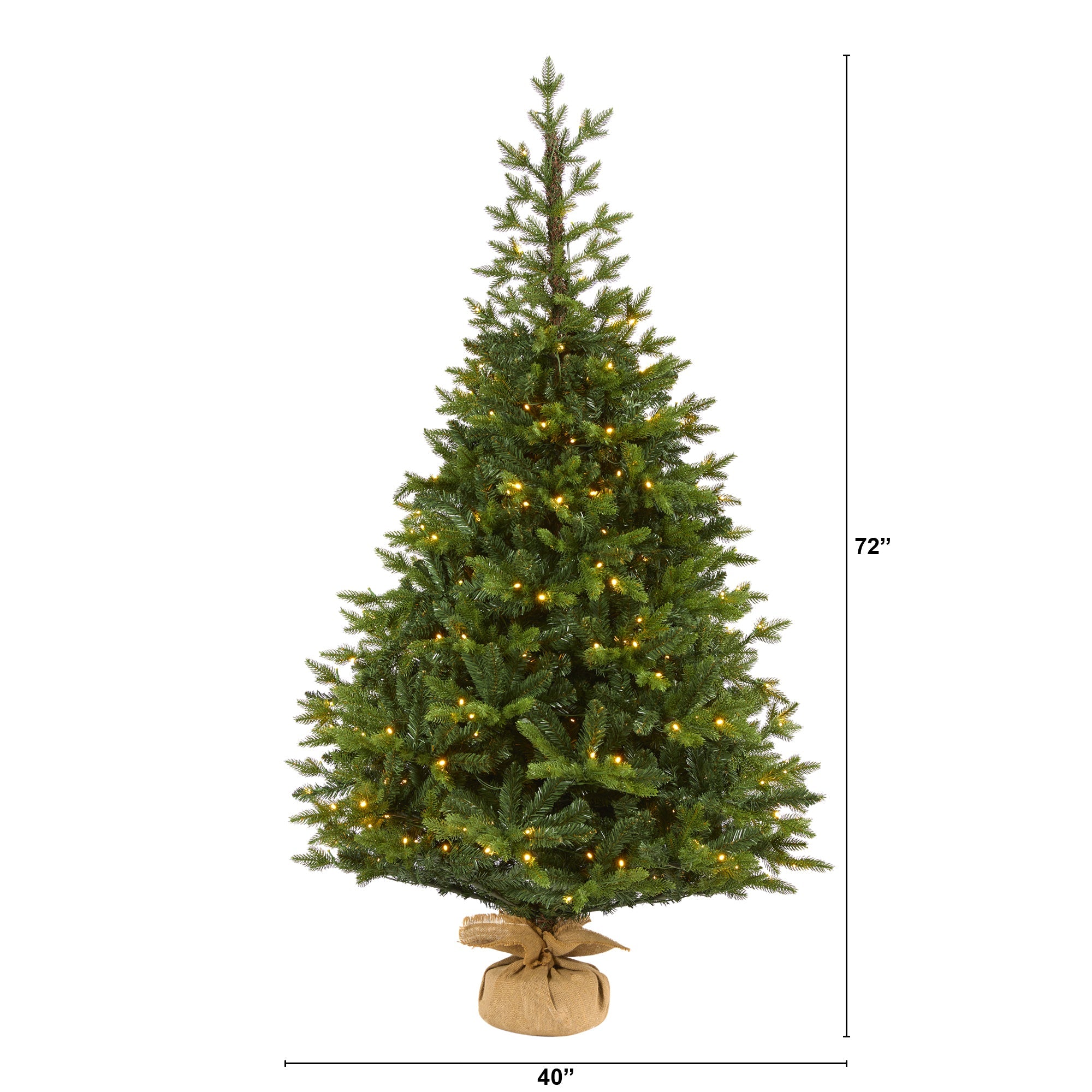6' Fraser Fir "Natural Look" Artificial Christmas Tree