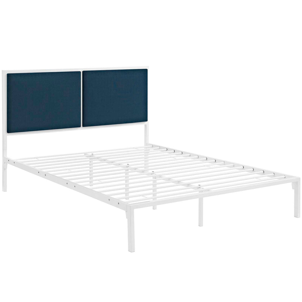 Della Fabric King Bed by Modway