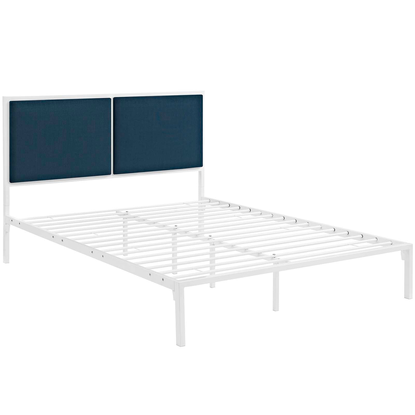 Della Fabric King Bed by Modway