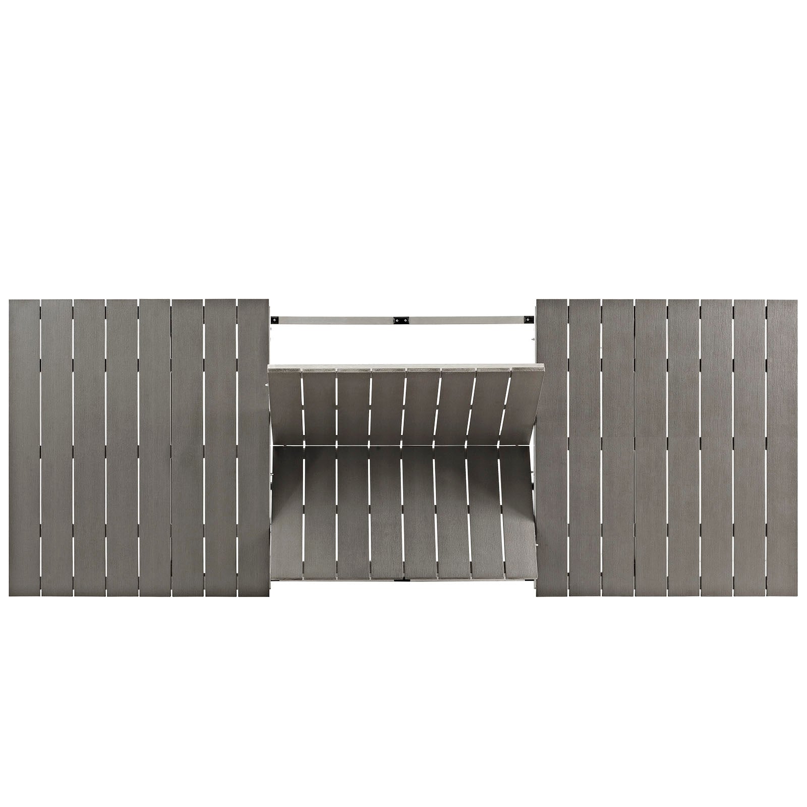 Shore Outdoor Patio Aluminum Dining Table by Modway
