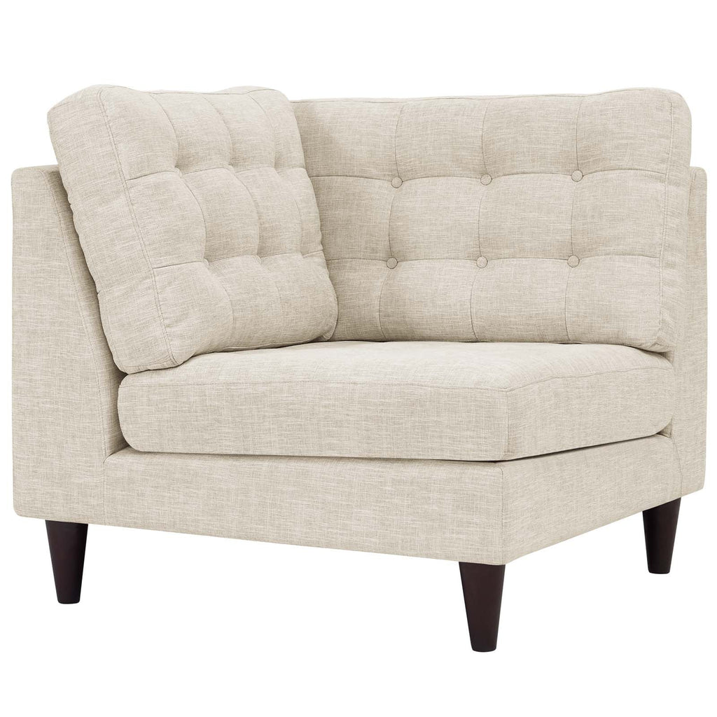 Empress Upholstered Fabric Corner Sofa by Modway