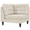 Empress Upholstered Fabric Corner Sofa by Modway