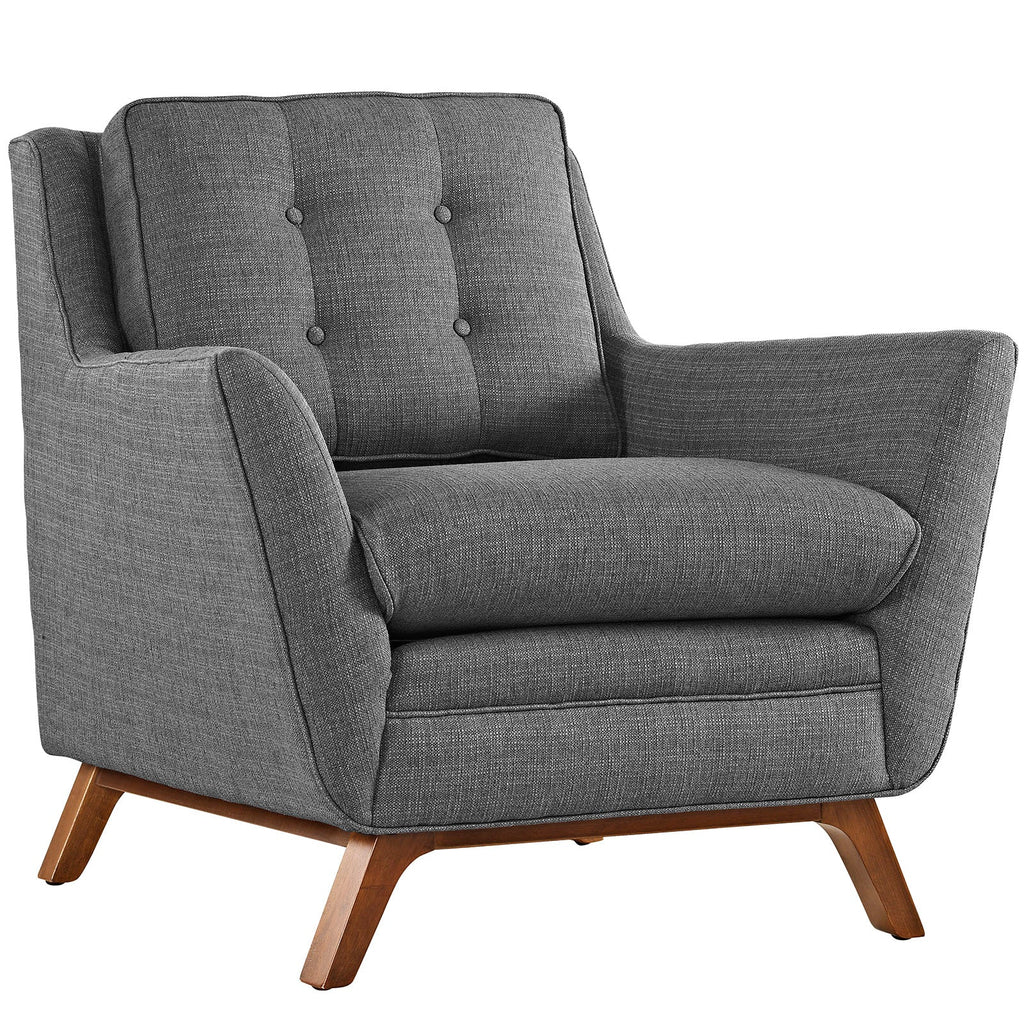 Beguile Upholstered Fabric Living Room Set Set of 2 by Modway