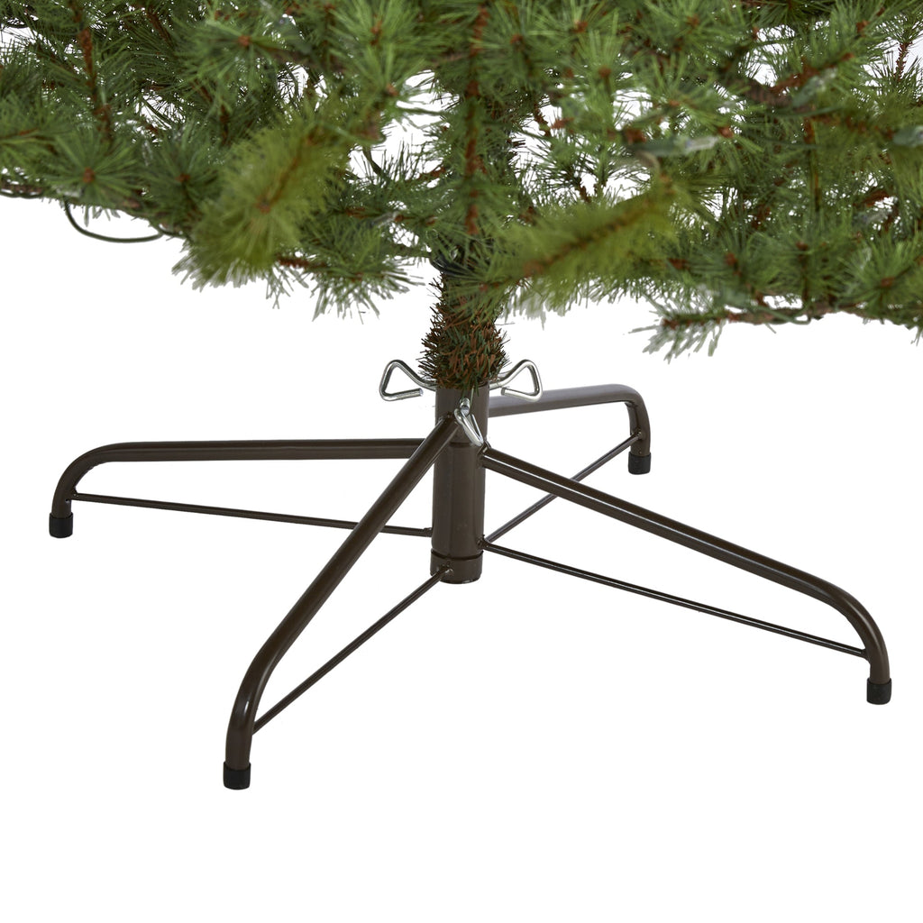 7' Vancouver Mountain Pine Artificial Christmas Tree with 450 Clear Lights