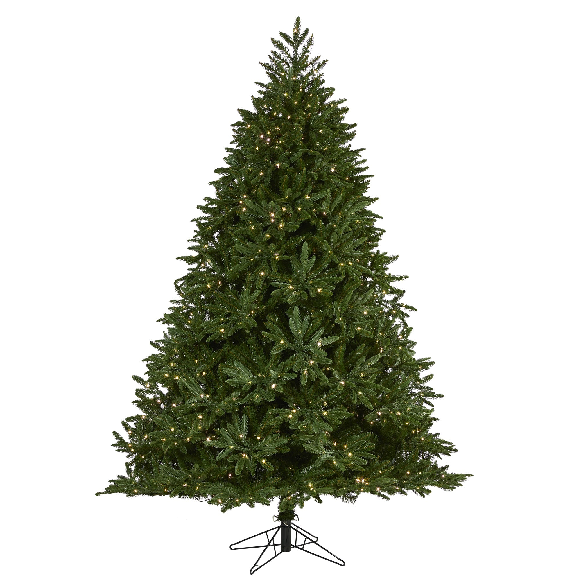7' Oregon Spruce Artificial Christmas Tree w/ 850 Warm White Microdot LED Lights