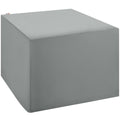 Immerse Convene / Sojourn / Summon Ottoman and Side Table Outdoor Patio Furniture Cover by Modway