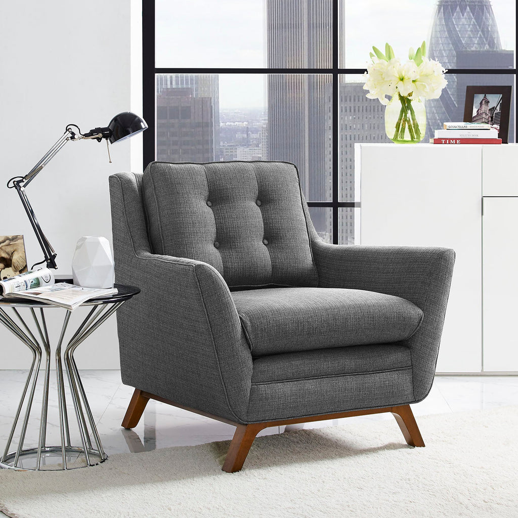 Beguile Upholstered Fabric Armchair by Modway
