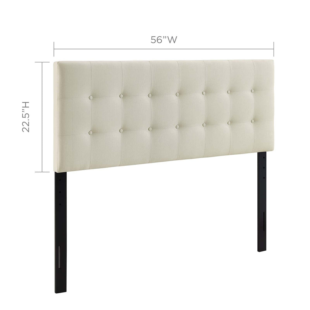 Emily Upholstered Fabric Full Headboard by Modway
